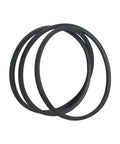 Five Eighth Inch By One Hundred Twenty Seven Inch Lawn Mower Deck Belt Replacement 484100 for 52 Inch Deck coiled view
