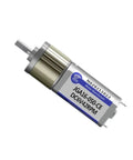 Real Solid 6V And 12V DC Gear Motor Featuring Sweet Speed Reduction 12 To 923 RPM Forward Reverse Drive with label JGA16-050-CE.