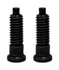 Heavy Duty Carbon Steel Spring Indexing Plunger And Self Locking Locating Pin Tough As Nails For Machinery Fixtures Precision Machined With No Sweat Setup And Bulletproof Reset Action 2 Pack, side view.