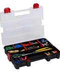 7 Pack Organizer Set With Removable Dividers And Multi Size Storage Boxes For Hardware Screws Craft Beads And Small Parts Case System