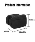 Dimensions of Waterproof Bike Frame Bag For On The Go Riders Front Beam Saddle Storage Pouch For Tools Phone Wallet And Essentials