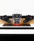 Kickass Flex Stock Guide For Portable Table Saw Featuring Slick Rollers And Fast Height Setup For 8 Or 10 Inch Blades on bench