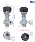 Portable 110V 220V 1000W Micro Hydroelectric Water Turbine Generator with dimensions and aluminum alloy material