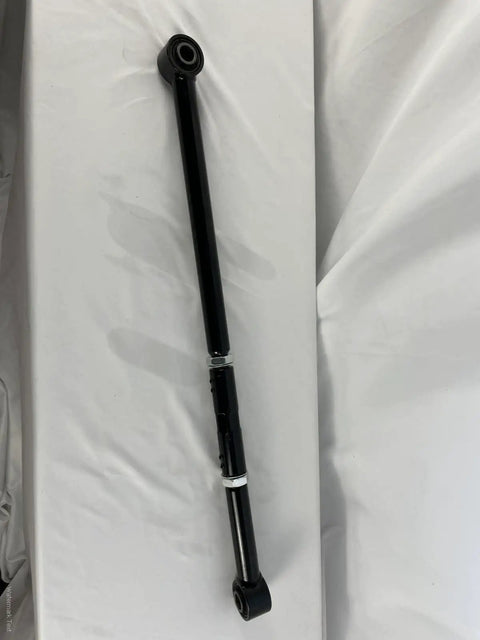 Front Adjustable Track Panhard Bar For Ford F Series 1999 To 2004 F250 F350 Super Duty And 2000 To 2005 Excursion, 2 To 6 Inch Lift Replacement, Forged Steel With Self Lubricating Bushings, Heavy Duty Adjustable Track Bar black adjustable bar with bushings
