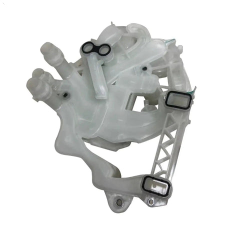 Heavy Duty Cooling Water Pump And Heat Pump Lines For Tesla Model 3 and Y, white polyamide housing with seals.