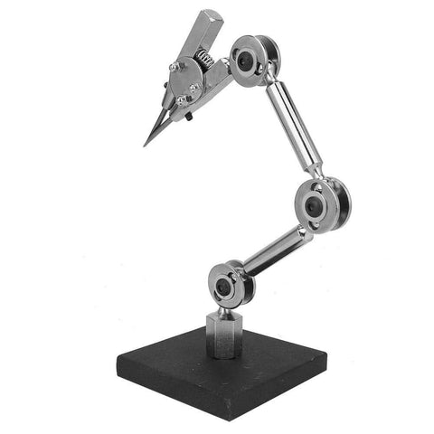 Heavy Duty Jewelry Welding Fixture Table Clip Clamp for Soldering and Repairing, steel clamp with adjustable joints on base