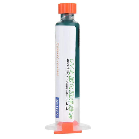 Hands-On DIY Solder Paste Repair Kit For PCBs With BGA Reball Stencil And Solder Mask Stencil Set, UV solder mask ink tube