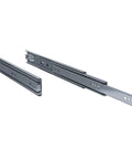 Heavy Duty 16 Inch Drawer Slides With Soft Close Steel Full Extension And Over Travel 130lb Load Capacity Quick Release Lever Side Mount