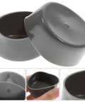 4 Pack Trailer Bearing Caps Rubber Covers 1.98 Inch Black Wheel Hub Dust Protectors Waterproof Easy Install For Trailer Wheel Hub Protection And Axle Guard