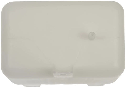 Top view of Universal Fluid Reservoir With Cap For Cars Trucks And SUVs Thick Wall Durable Plastic Coolant Tank For Engine Bay