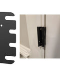 Stainless Steel Hinge Repair Shims Kit For Quick Door Alignment With Nonslip Metal Spacers 10 Pack No Fuss DIY Friendly
