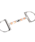 Stainless Steel Dee Bit Snaffle Horse Bit With Copper Rollers French Link Eggbutt 5 Inch Mouth For Comfortable Fit And Ride Ready Gear