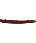 Snag This Tight Fitment Replacement Rear Bumper Reflector For Passenger Side 2016 To 2021 Tesla Model S, red lens on black housing.