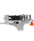 Stainless Steel Ruffler Presser Foot With Adjustable Pleat Depth For Sewing Machines Pro Grade Auto Feed Pleating Attachment close-up