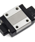 Black MGN12C Carriage Block With Anti Fall Strips For 12mm Linear Motion Slide Rail Guide, Includes Spare Steel Balls And Precision Mount Holes