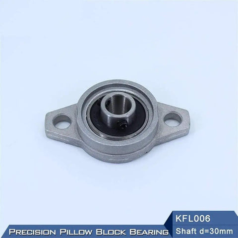 Rock Solid Zinc Alloy Pillow Block Housing Flange 30mm Bearing Mount Kfl006 Tmp1105 Heavy Duty Precision Shop Machines Running Smooth And Last Long Essential For Mechanics Need Reliability Knockout Quality. KFL006 flange bearing mount, 30mm zinc alloy pillow block housing