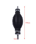 Two Pack Bulb Type Rubber Fuel Primer Pump Kit For Marine Boats Six Millimeter One Quarter Inch Fuel Transfer Vacuum Line