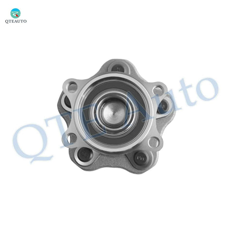 Front view of rear wheel hub bearing assemblies pair replacement for 2004 2008 Nissan Maxima V6 3.5L OEM quality direct fit