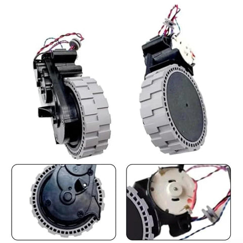 Robot vacuum wheel kit (left and right) for Ecovacs Deebot T10/T20/Omni/Turbo; Amazon plastic wheels