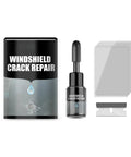 Windshield Chip And Crack Repair Kit For Auto Glass And Mirrors, Fast DIY Glass Fix Tool With Repair Fluid To Stop Cracks