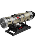 Metal Turbofan Aircraft Engine Model Kit With Twin Rotor Mechanics 1 To 10 Scale Jet Engine Replica For DIY Hands On Educational Experiments High Detail 600 Plus Pieces on display stand