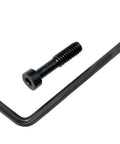 Beefy Black Hex Head Takedown Action Cap Screw With Precision Allen Wrench Drop In Upgrade For Ruger 1022 1022 Magnum tactical parts.