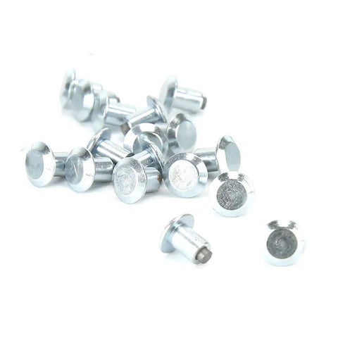 Heavy Duty 6.5mm Tire Stud Inserts 100 Piece Anti Slip Kit For Cars Trucks And Atvs, titanium steel studs for winter traction.