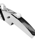 316 Stainless Steel Bow Anchor Roller for Boats Pivoting Marine Hardware with Polished Finish, Heavy Duty Boat Accessory