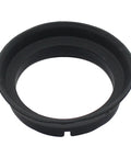 Black rubber engine oil filler cap seal for Audi A3 A4 A5 A6 Q3 Q5 S3 Allroad Quattro and Volkswagen Tiguan CC Passat replacement.