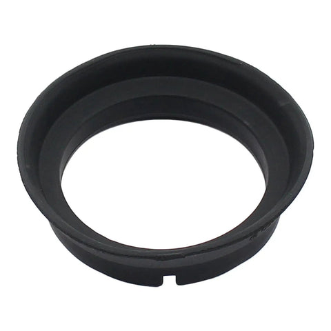 Black rubber engine oil filler cap seal for Audi A3 A4 A5 A6 Q3 Q5 S3 Allroad Quattro and Volkswagen Tiguan CC Passat replacement.