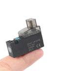 10Mm Mini Solenoid Valve Two And Three Way Vacuum Pneumatic Flow Control Pilot DC 24V 12V 6V Compact Inline Valve on fingertip