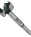 Close-up of a drill from the 16 Piece Forstner Bit Set With High Carbon Steel Bits In A Sturdy Wooden Case A Real Workhorse