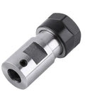 Heavy Duty Er 11 Collet Chuck Spacer Sleeve Shaft Extender Steel Straight Shank Durable For Boring Milling And Drilling Motor Spindle Upgrade Tool, side view