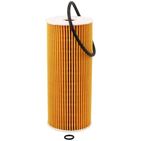 Top Notch Direct Fit Oil Filter Replacement For Volkswagen TDI Pack Of 6 038115466 074115562 0009830621 74115562 CH8530 LF16176 Compatible With Audi A3 A4 Seat Galaxy Ford Models filter with rubber gasket.