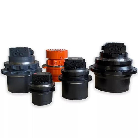 Final Drive Motor For Komatsu PC35MR3 Excavator, Pre Filled With Oil, Fully Assembled Hydraulic Travel Drive, Heavy Duty Metal