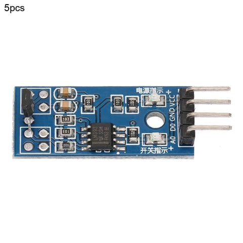 Compact 3144E Hall Effect Magnetic Sensor Pack For Speed Counting And Position Detection, circuit board with blue surface