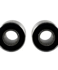 Honda Z50 Rear Swing Arm Bushing Set 2pc Durable Stainless Steel Aluminum Bushings With Rubber Sleeve For XR50 XR70 CRF50 CRF70 Z50JZ Z50J1 Z50R Direct Replacement Reduces Play and Improves Steering Smoothness for Off Road Cruisers, 2 round bushings