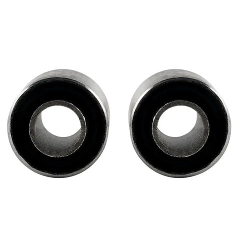 Honda Z50 Rear Swing Arm Bushing Set 2pc Durable Stainless Steel Aluminum Bushings With Rubber Sleeve For XR50 XR70 CRF50 CRF70 Z50JZ Z50J1 Z50R Direct Replacement Reduces Play and Improves Steering Smoothness for Off Road Cruisers, 2 round bushings