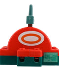 Visible Disconnect Knife Switch 32A 220V DPDT Two Pole Power Isolation with red and green semicircular design