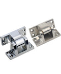 Rock Solid Heavy Duty Hinge One Piece Load Bearing Door Bracket 153 By 96 Point 5 Millimeters Heavy Lifters Premium Steel hardware in chrome finish.