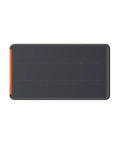 SolarSaga 100 Prime Bifacial DIY Solar Panel 100W Portable Solar Charger flat view of monocrystalline surface