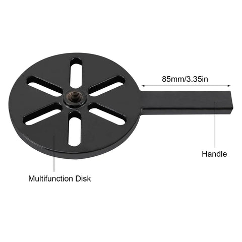 21 In 1 Heavy Duty Bearing Disassembly Puller Kit Inner Hole Extractor Tool Built From Premium Quenched Steel To Resist Rust And Handles Extreme Torque For Pros Fixing Cars Fast While Saving Money On Pricey Brands Plus Pro Specs For Shop Jobs. multifunction disk with 85mm handle, black steel