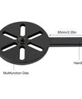 Premium Heavy Duty 21 In 1 Inner Hole Bearing Puller Kit Game Changer For Handling Internal Bearing Disassembly Tasks Made From Strong 45 Steel Construction Offering Top Tier Rigidity Wear Resistance And Rust Protection For Your Garage Gear, 85mm disk