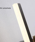 Close-up of PMMA lampshade for Super Slick Retro LED Wall Sconce With Full Copper Metal Base And Frosted Acrylic Shade.