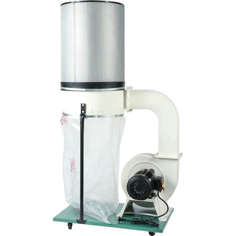 2 HP Canister Dust Collector With Aluminum Impeller From Polar Bear Series for Woodworking Shops, durable dust extraction system.