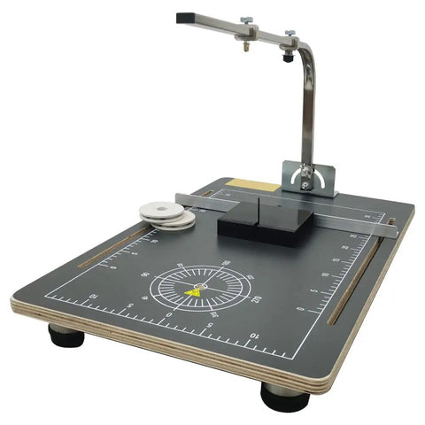 Tabletop Hot Wire Foam Cutter For Styrofoam And Sponge, Adjustable Angle And Temperature, 110V 24W, 15x22.8 Inch Machine