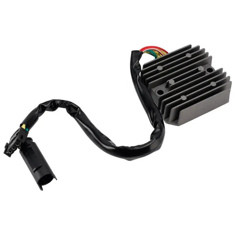 12 Volt Outboard Motor Control Unit Replacement Routes Ignition Kill Start And Trim Commands For 4 5 6 8 9 9 14 15 20 And 25 Hp Rigs Without Adding A Relay Fits Cross Ref 396141 582281 582880 582787 Direct Fit Plug N Play Guaranteed black finned 12v marine wiring module with harness