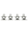 Bombproof Heavy Duty Toggle Draw Latch Set For Cabinets Boxes Trunks And Guitar Gear 4 Pack 304 Stainless Steel Closure Fasteners