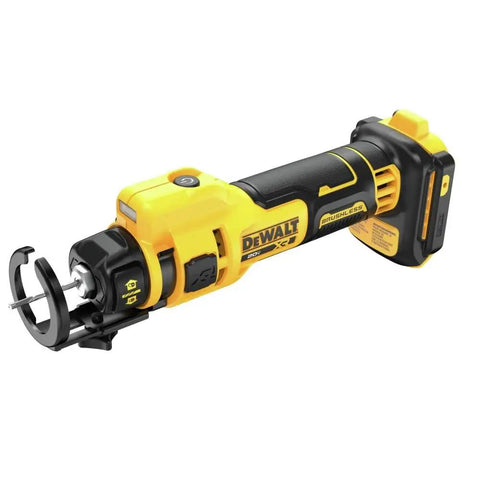 20V Max XR Brushless Drywall Cutout Tool Tool Only No Wrench Bit Changes LED Light 26,000 RPM for Fast Smooth Cuts