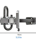 Close-up of Beefed Up Door Hinge Kit For BMW E46 316i 318i 320i 323i 325i 328i 330i 325xi 330xi With Check Strap Limiter 14cm length